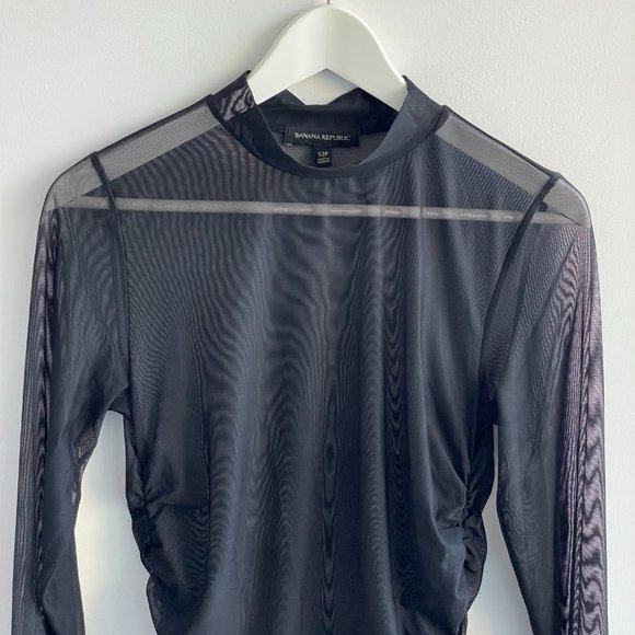 Sheer black top from Banana Republic - Picture 1 of 4